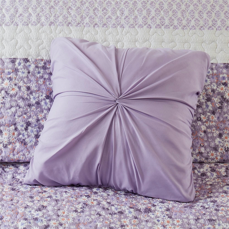 Olliix Madison Park Caralie King/Cal King Quilt Set Polyester in Purple