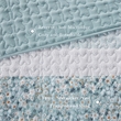 Olliix Madison Park Caralie King/Cal King Quilt Set Polyester in Aqua