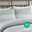 Olliix Madison Park Caralie Full/Queen Quilt Set Polyester in Green