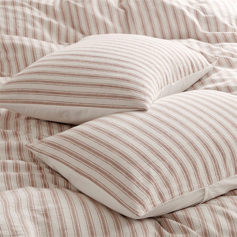 Olliix Madison Park Etta Queen Duvet Set Cotton in Terracotta