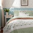 Olliix Madison Park Dawn Full/Queen Quilt Set Cotton in Sage Green