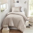 Olliix Super Listing Logan Twin/Twin XL Duvet Set Polyester in Neutral