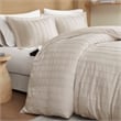 Olliix Super Listing Logan Queen Duvet Set Polyester in Neutral