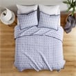 Olliix Madison Park Harlow Full/Queen Coverlet Mini Set Polyester in Indigo