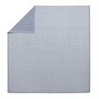 Olliix Madison Park Linwood Queen Quilt Set Polyester in Blue