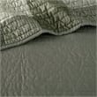 Olliix Madison Park Ridge Daybed Daybed Cover Set Cotton in Grey