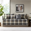 Olliix Madison Park Ridge Daybed Daybed Cover Set Cotton in Neutral
