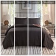 Olliix Madison Park Timber Full/Queen Quilt Set Cotton in Red/Black