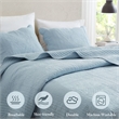 Olliix Madison Park Tuscany Full/Queen Coverlet Mini Set Microfiber in Blue