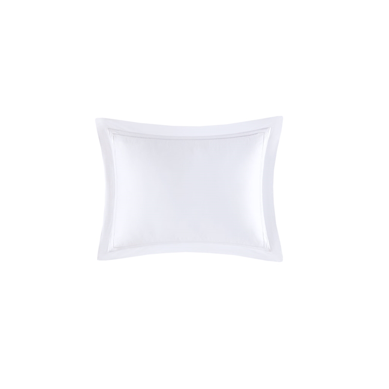 Olliix Madison Park Signature 500 Thread Count Full/Queen Comforter Set in White