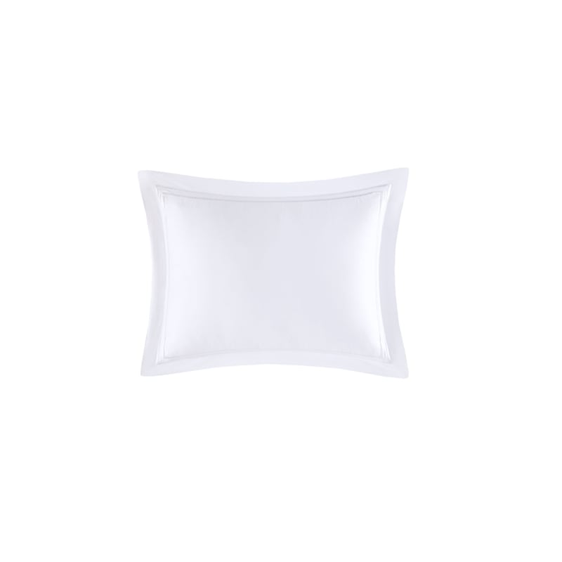 Olliix Madison Park 500 Thread Count King/Cal King Comforter Set in White/White