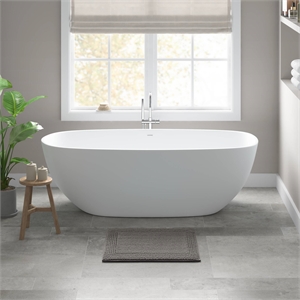 Olliix Madison Park Signature Splendor 24x72&quot Bath Rug Cotton in Charcoal