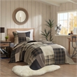 Olliix Woolrich Winter Hills Twin/Twin XL Quilt Set Cotton in Tan