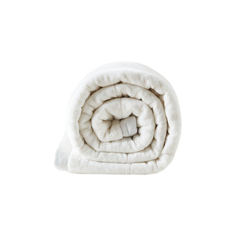 Olliix Madison Park Coleman Twin/Twin XL Blanket Microfiber in Ivory