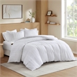 Olliix Super Listing Logan Cal King Duvet Set Polyester in White