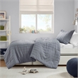 Olliix Super Listing Logan Twin/Twin XL Duvet Set Polyester in Blue/Grey