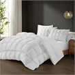 Olliix Madison Park Stay Puffed Full/Queen Comforter Polyester in White