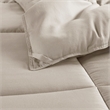 Olliix Madison Park Winfield Twin/Twin XL Comforter Cotton in Tan