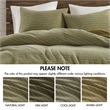 Olliix Woolrich Lyon Full/Queen Duvet Mini Set Cotton in Green