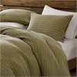 Olliix Woolrich Lyon King/Cal King Duvet Mini Set Cotton in Green