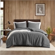 Olliix Woolrich Mckenzie King/Cal King Duvet Mini Set Cotton in Grey