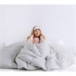 Olliix True North by Sleep Philosophy Warmth Full/Queen Comforter in Light Grey