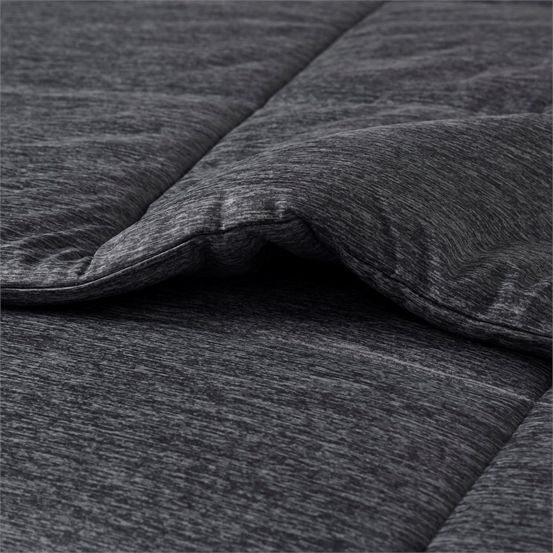 Olliix Urban Habitat Comfort Cool Jersey Knit Full/Queen Comforter in Black