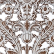 Olliix Madison Park Botanical Panel Set of 2 Wall Decor Set MDF in Antique Brown