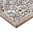 Olliix Madison Park Botanical Panel Set of 2 Wall Decor Set MDF in Antique Brown