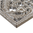 Olliix Madison Park Botanical Panel Set of 2 Wall Decor Set MDF in Antique Green