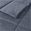 Olliix Urban Habitat Comfort Cool Jersey Knit Twin/Twin XL Comforter in Navy