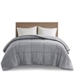 Olliix Urban Habitat Comfort Cool Jersey Knit Twin/Twin XL Comforter in Grey