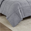 Olliix Urban Habitat Comfort Cool Jersey Knit King/Cal King Comforter in Grey