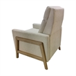 Olliix Chapel Hill Luna Recliner Wood/Plywood/Fabric in Beige