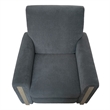 Olliix Chapel Hill Scarlett Recliner Wood/Plywood/Fabric in Grey