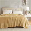 Olliix Madison Park Egyptian Cotton Full/Queen Blanket Cotton in Mustard