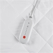 Olliix Sharper Image Embossed Cal King Mattress Pad in White