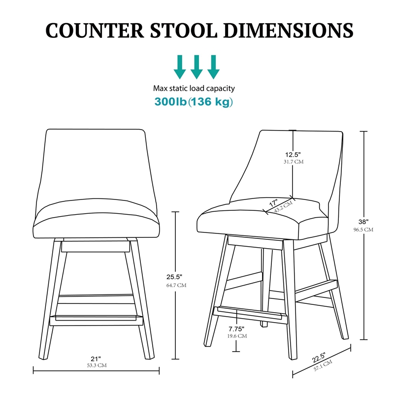 Olliix Martha Stewart Winfield Bar Stool Wood/Plywood/Fabric in Cream