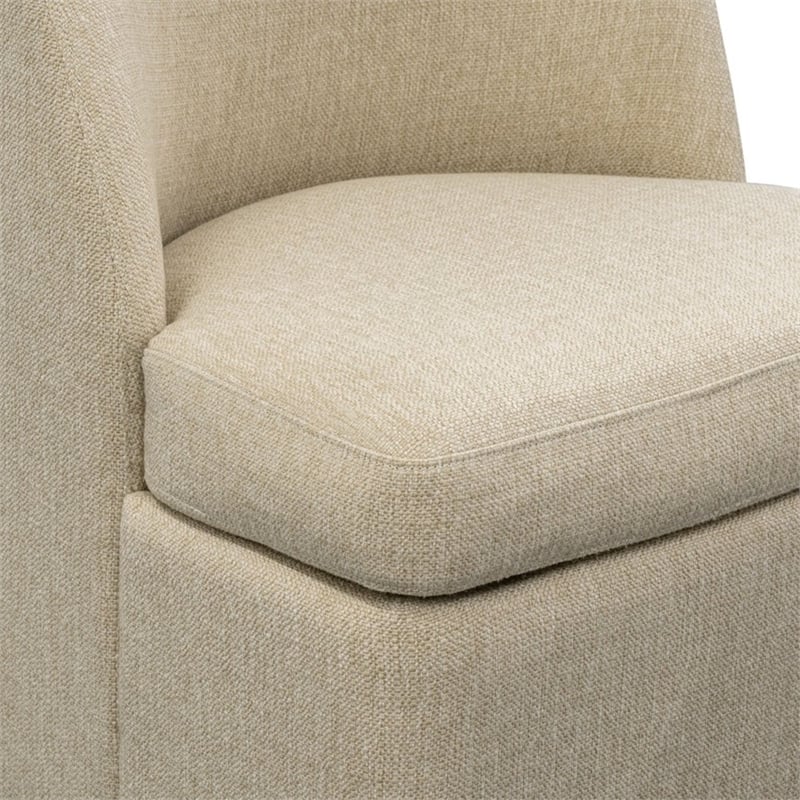 Olliix INK+IVY Lyra Dining Chair Wood/Plywood/Fabric in Taupe