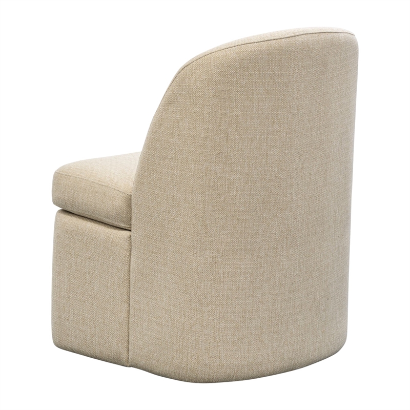 Olliix INK+IVY Lyra Dining Chair Wood/Plywood/Fabric in Taupe