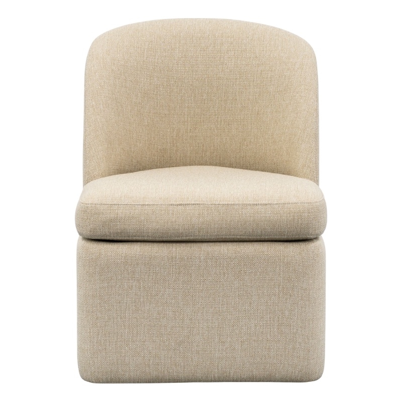 Olliix INK+IVY Lyra Dining Chair Wood/Plywood/Fabric in Taupe