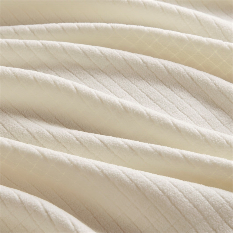 Olliix True North by Sleep Philosophy Microfleece Full/Queen Blanket in Taupe
