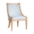 Olliix Martha Stewart Elmcrest Dining Chair Wood/Plywood/Fabric in Light Blue