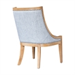 Olliix Martha Stewart Elmcrest Dining Chair Wood/Plywood/Fabric in Light Blue