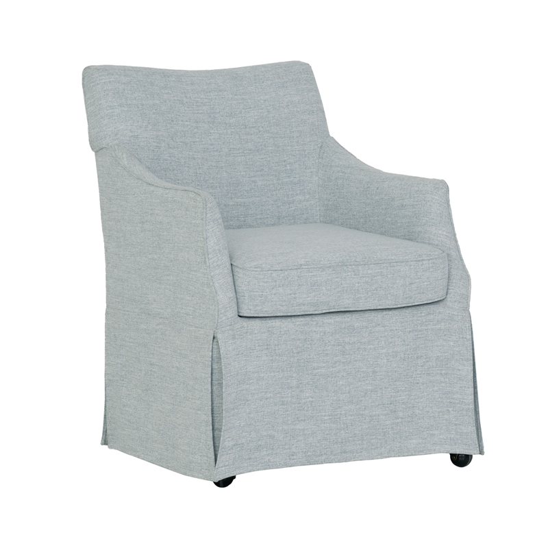Olliix Martha Stewart London Dining Chair Wood/Plywood in Light Blue