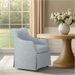 Olliix Martha Stewart London Dining Chair Wood/Plywood in Light Blue