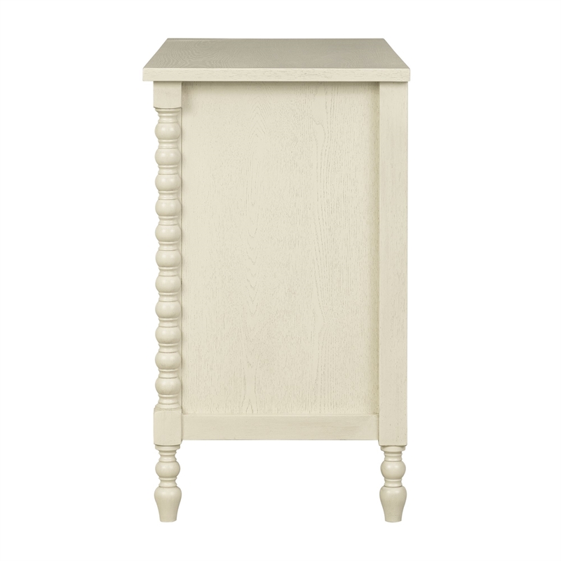 Olliix Madison Park Signature Beckett Dresser MDF/Wood in Antique Cream