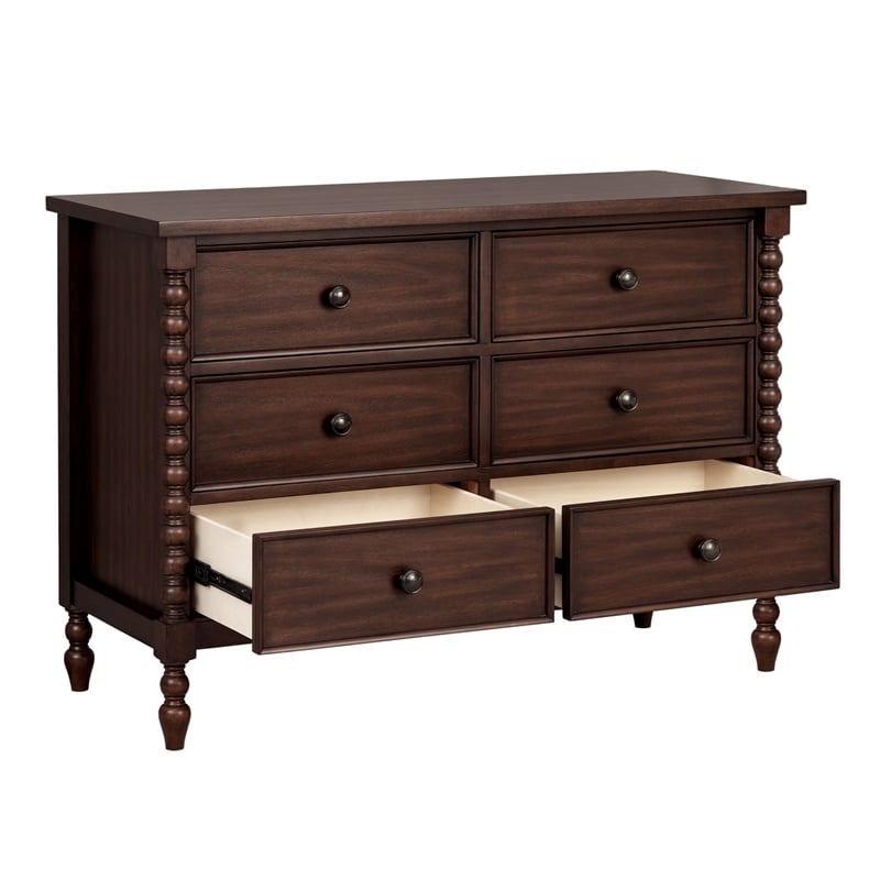 Olliix Madison Park Signature Beckett Dresser MDF/Wood in Morocco Brown