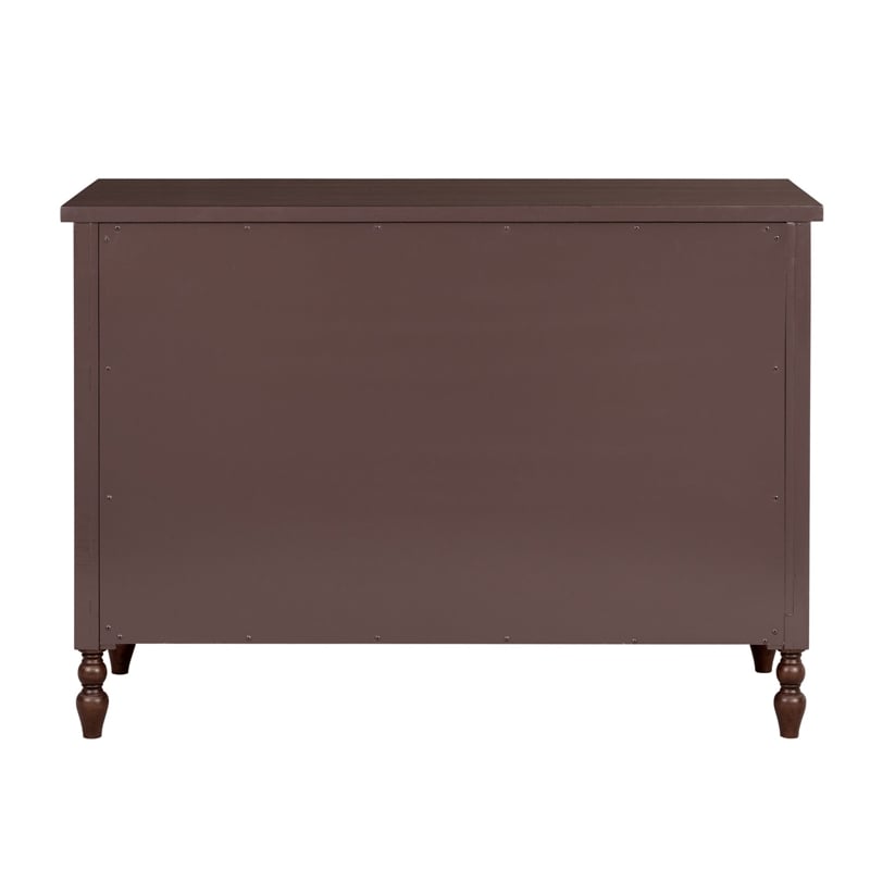 Olliix Madison Park Signature Beckett Dresser MDF/Wood in Morocco Brown