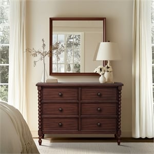Olliix Madison Park Signature Beckett Dresser MDF/Wood in Morocco Brown